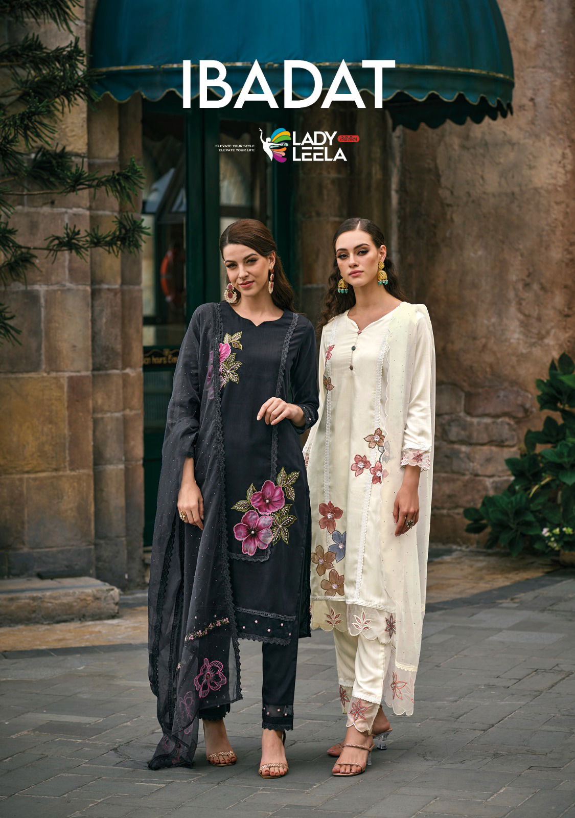 Ibadat Lady Leela Designer Readymade Suits Catalog